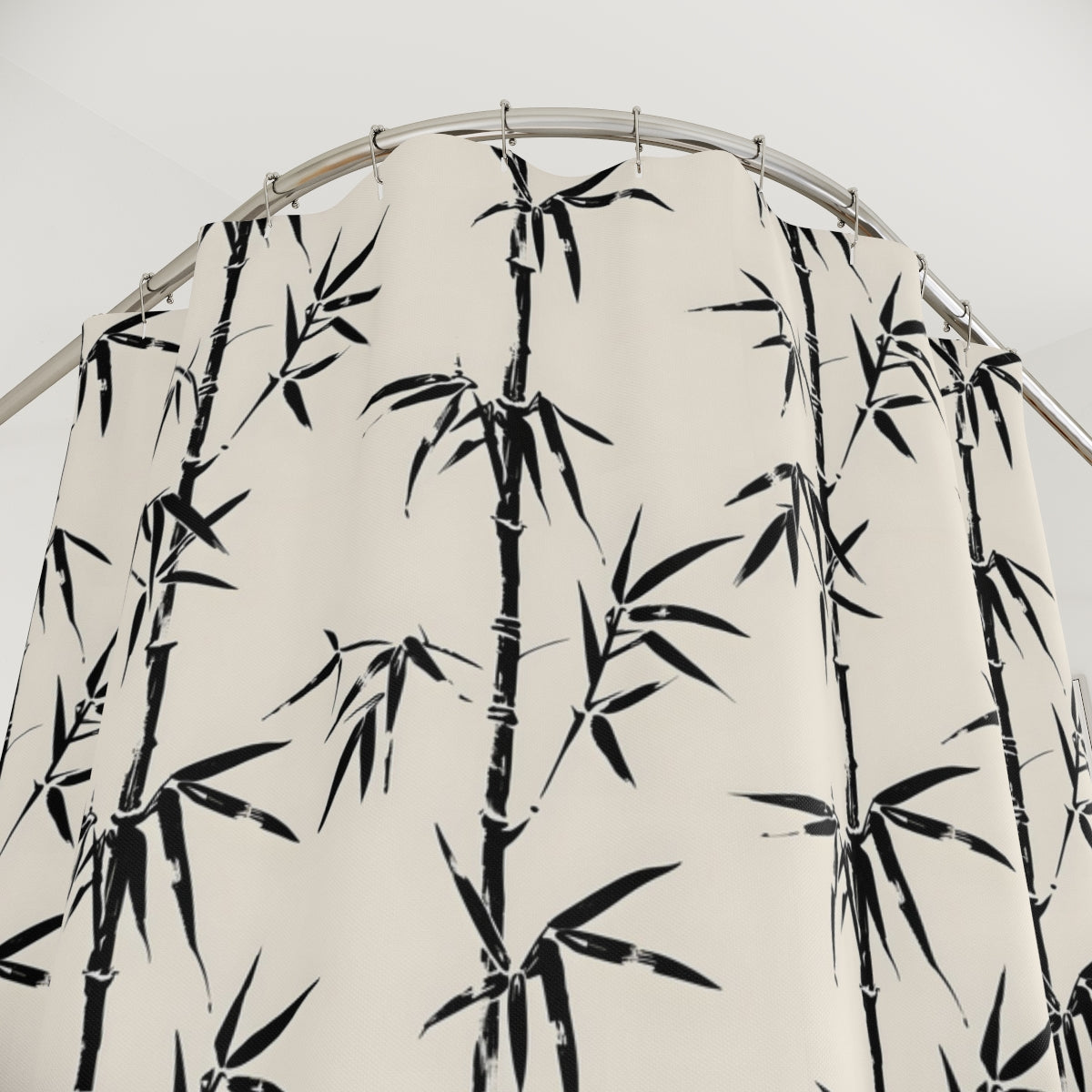 Sumi-e Bamboo Elegance Shower Curtain