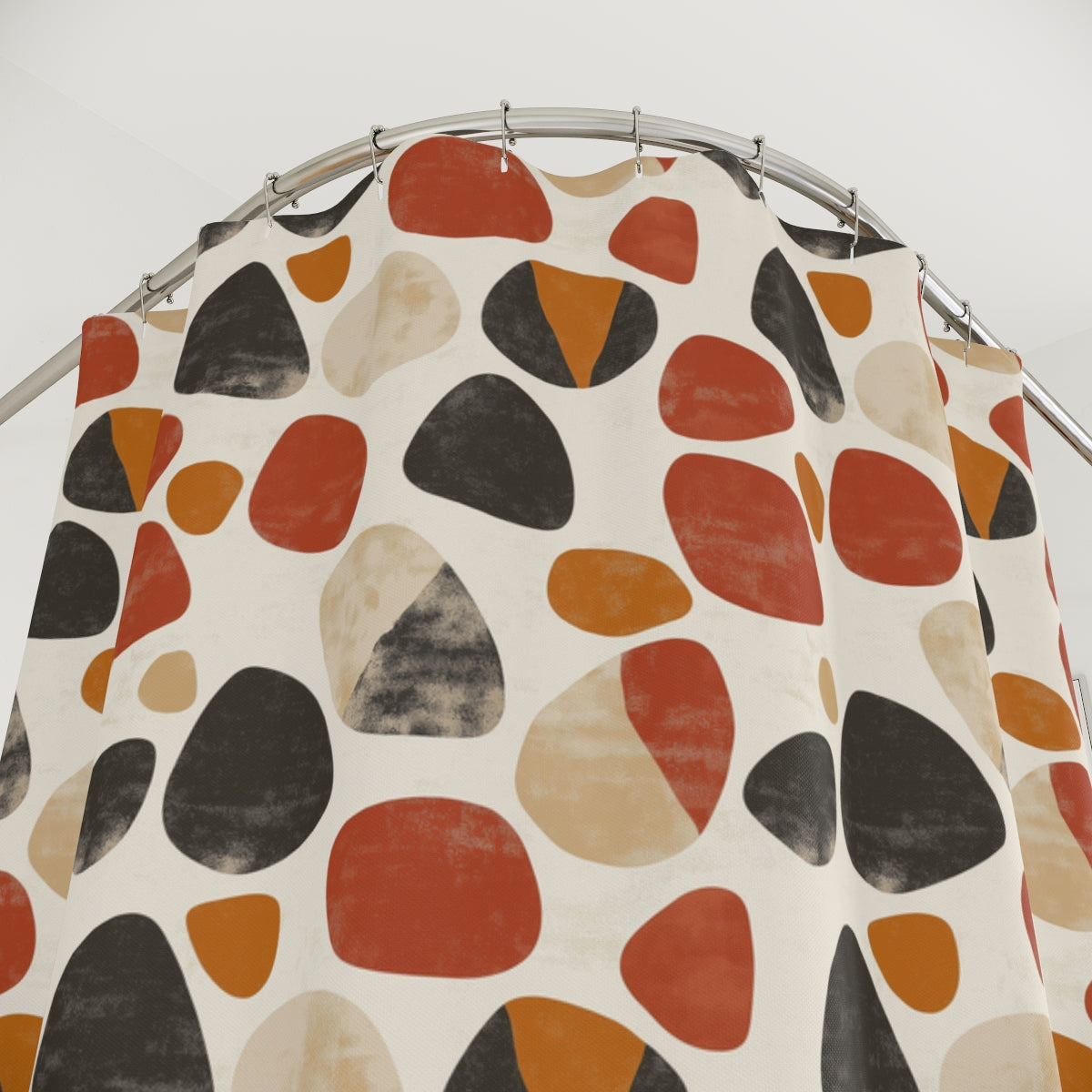 Organic Pebbles Shower Curtains