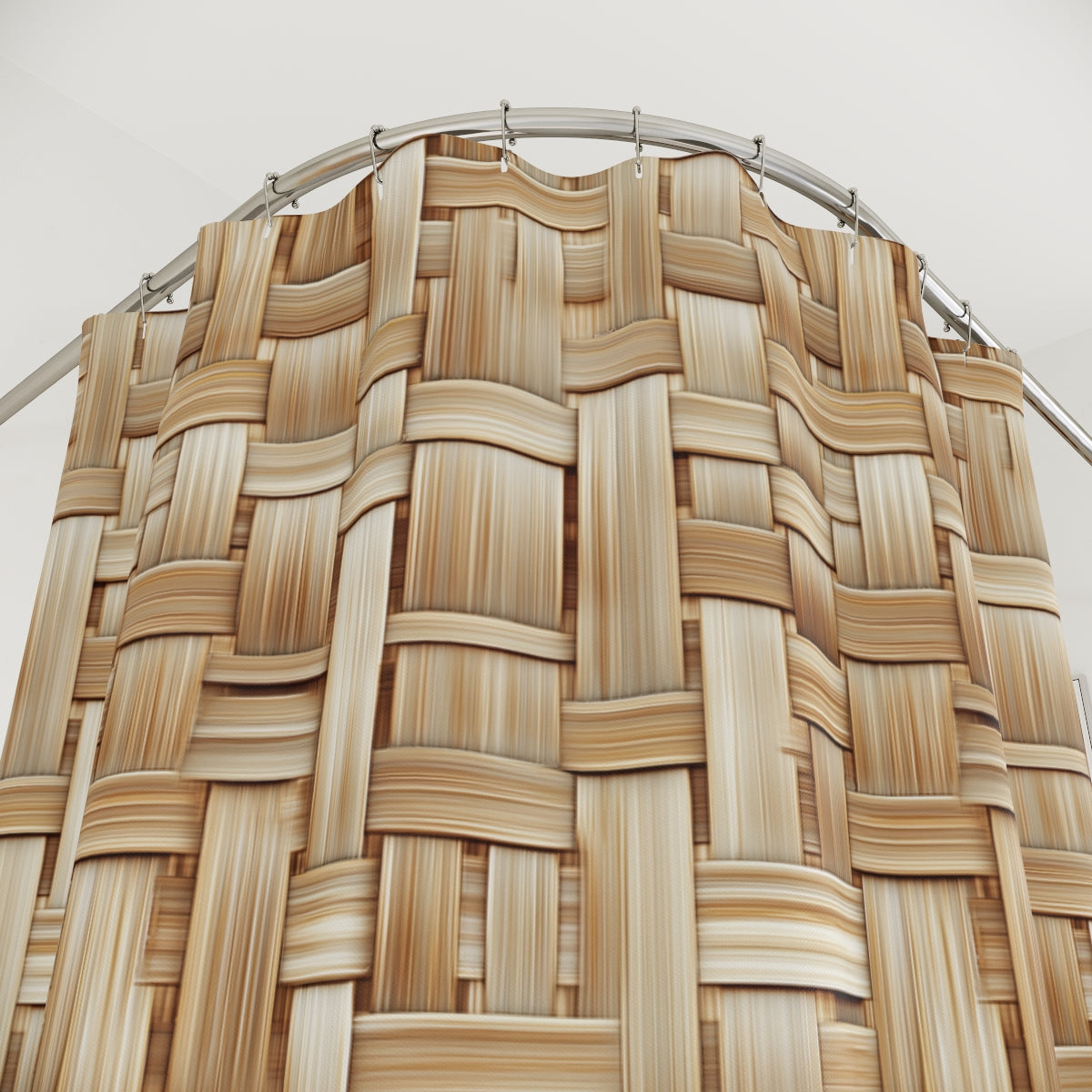 Bamboo weave Shower Curtains