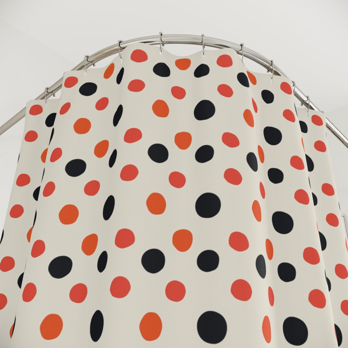 Vintage polka dot Shower Curtains