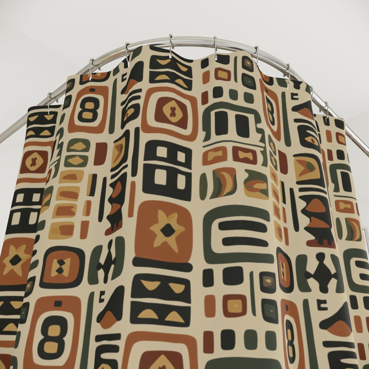 Ancient Glyphs Shower Curtain