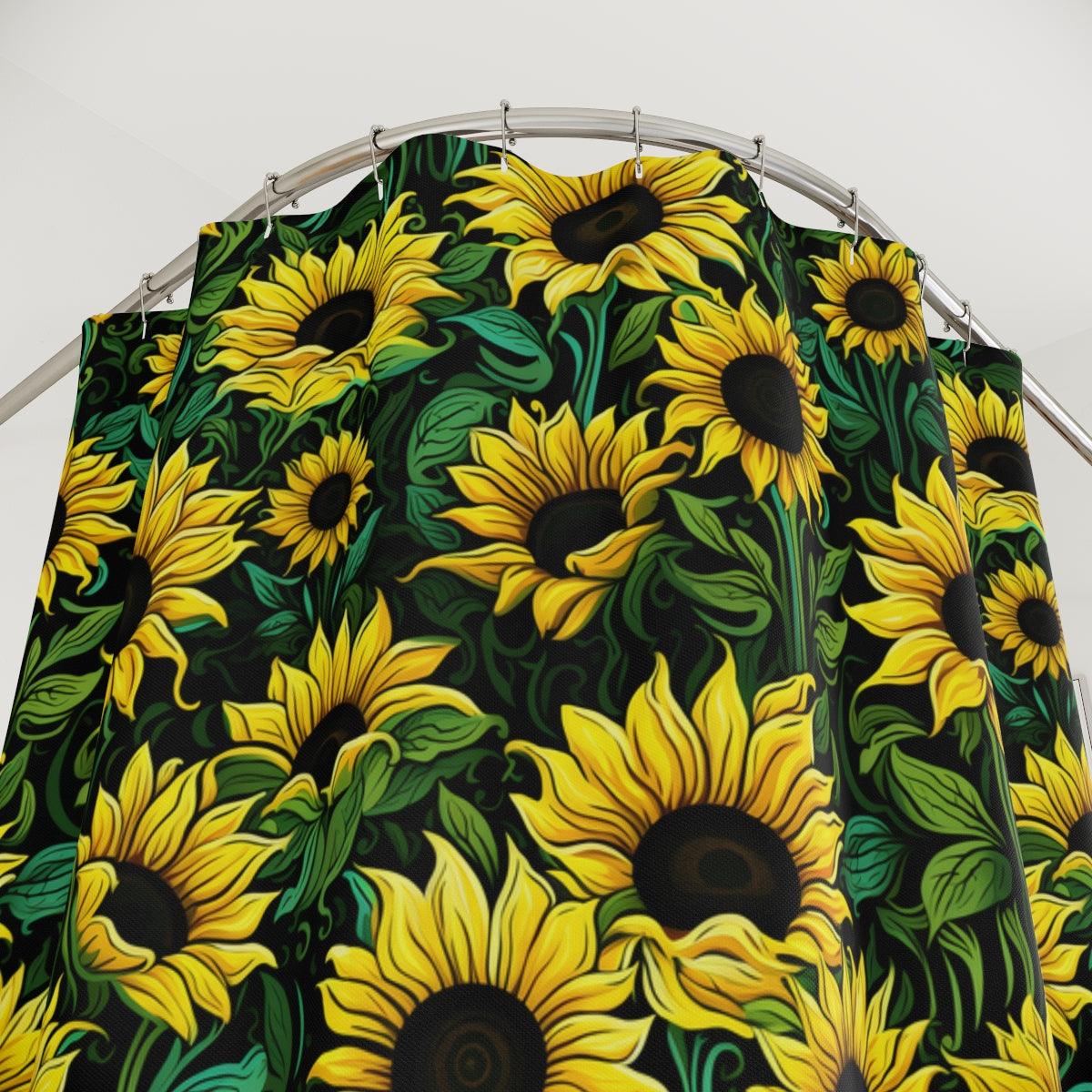 Sunflower Bliss Shower Curtain