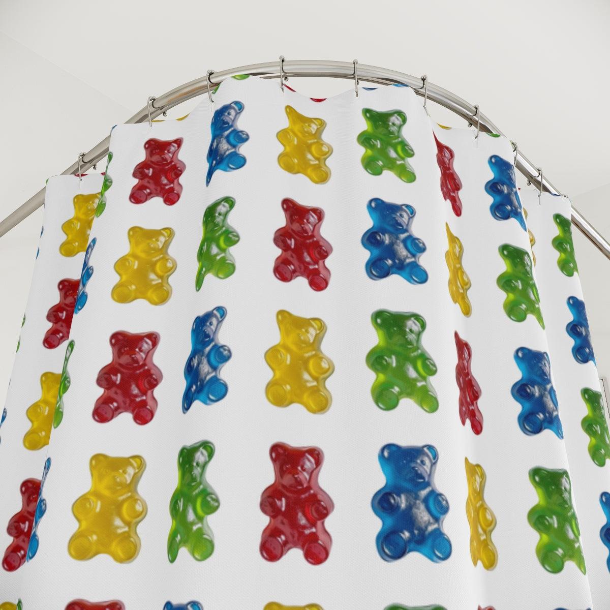 Gummy Bear Fun Shower Curtain