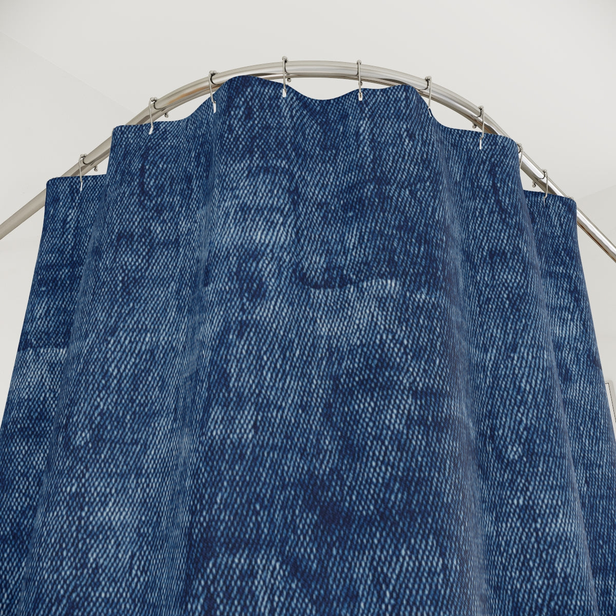 Blue Jean Shower Curtains