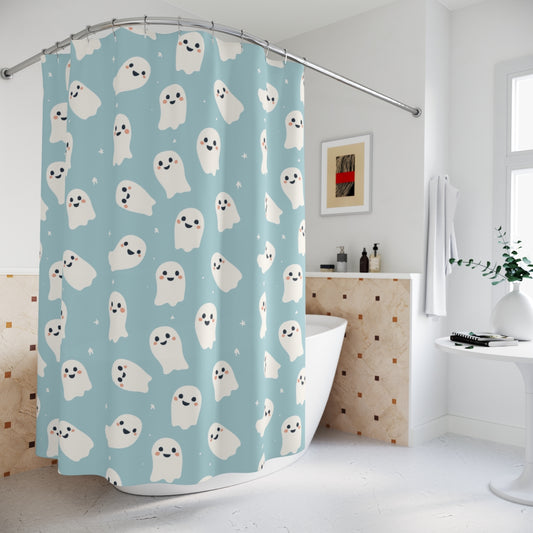 Cute Ghosts Shower Curtains