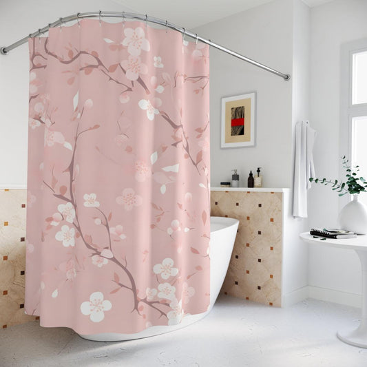 Cherry Blossom Bliss Shower Curtain