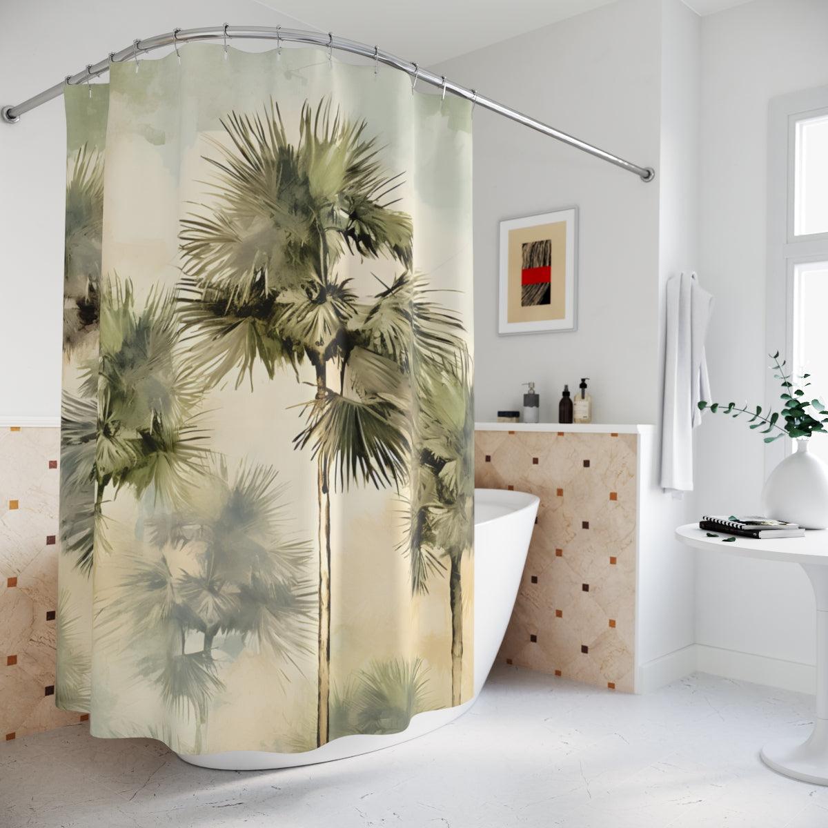 Palmetto Paradise Shower Curtain