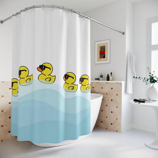 Rubber Duck Shower Curtains