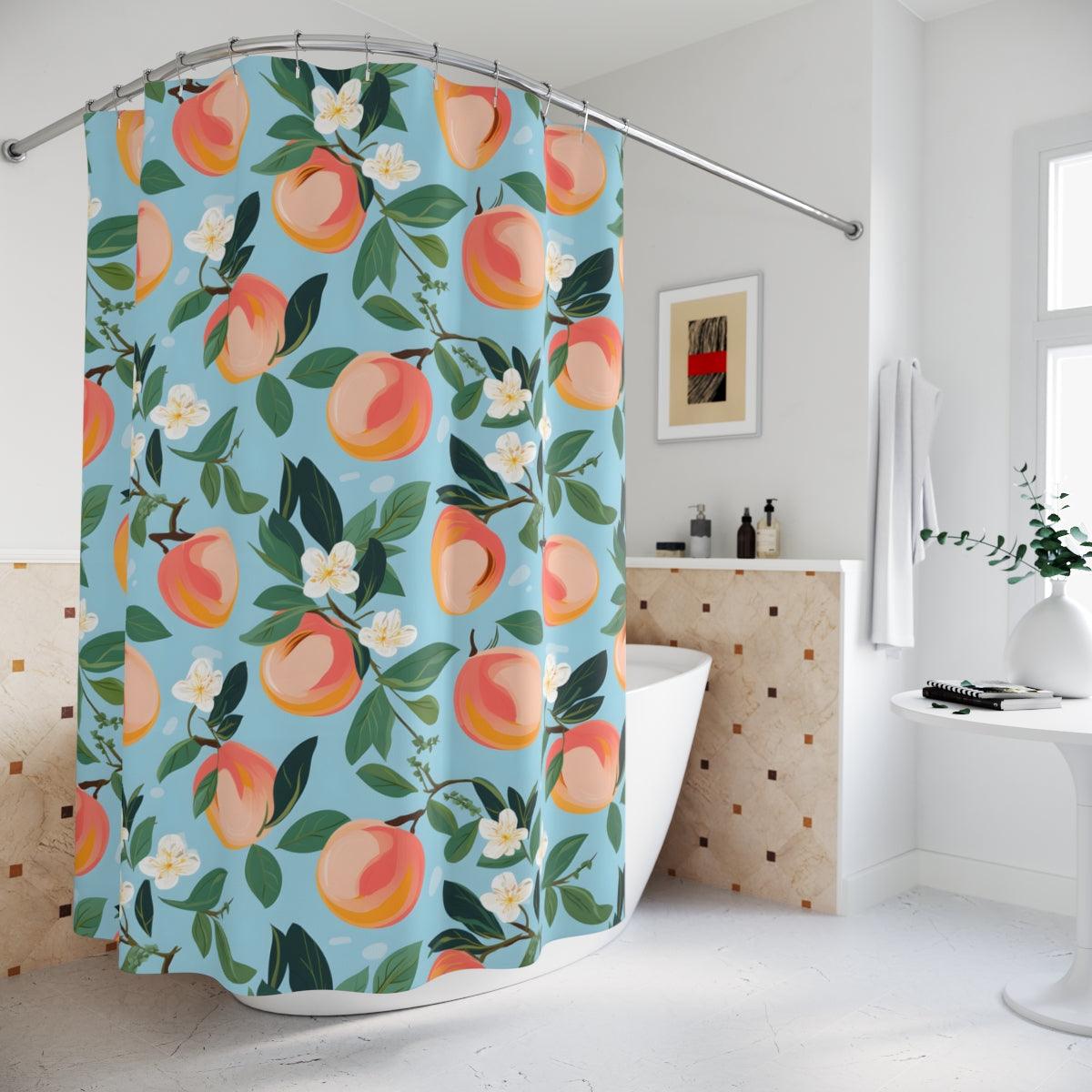 Peach Blossom Shower Curtain