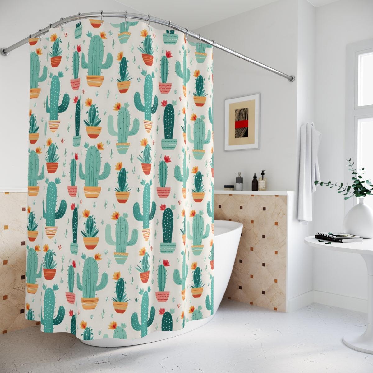 Cactus Shower Curtains