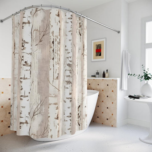 Birch Forest Shower Curtain