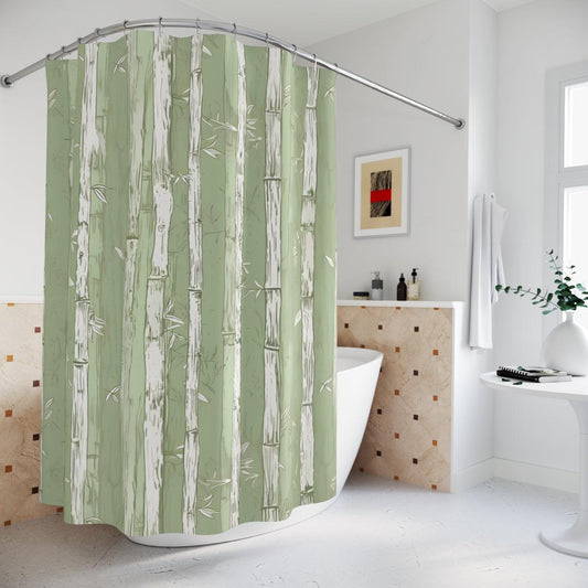 Bamboo Serenity Shower Curtain