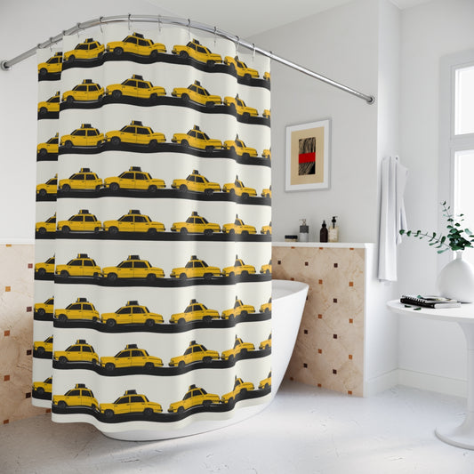 City Taxi Shower Curtain