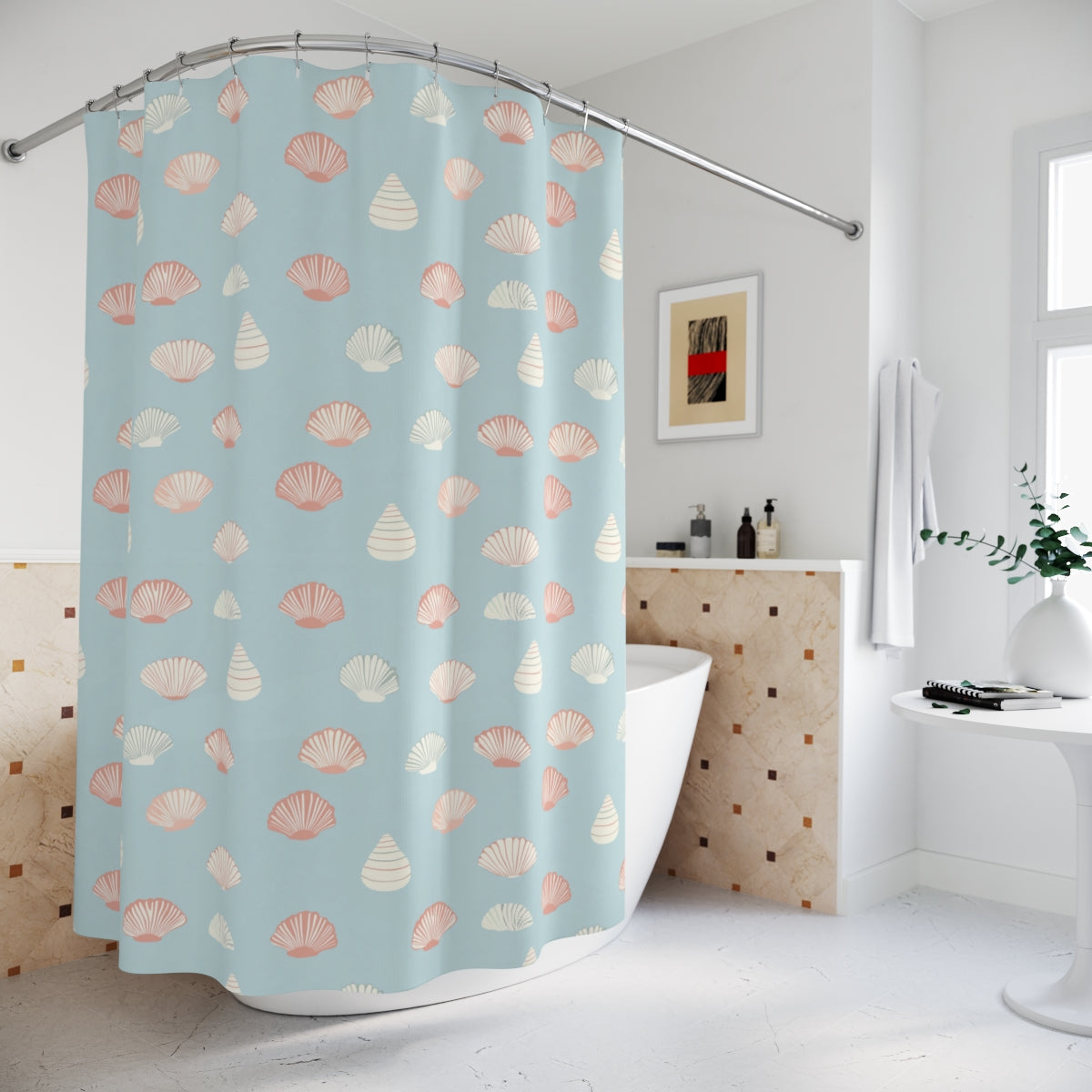 Seashells Shower Curtains