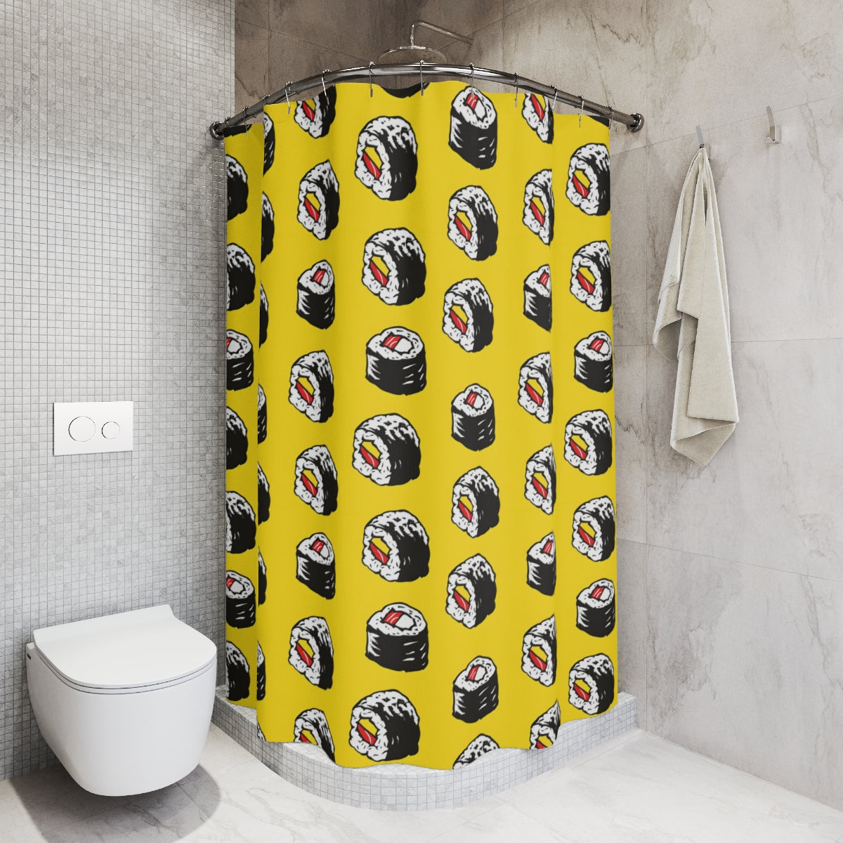 Sushi Roll Shower Curtain