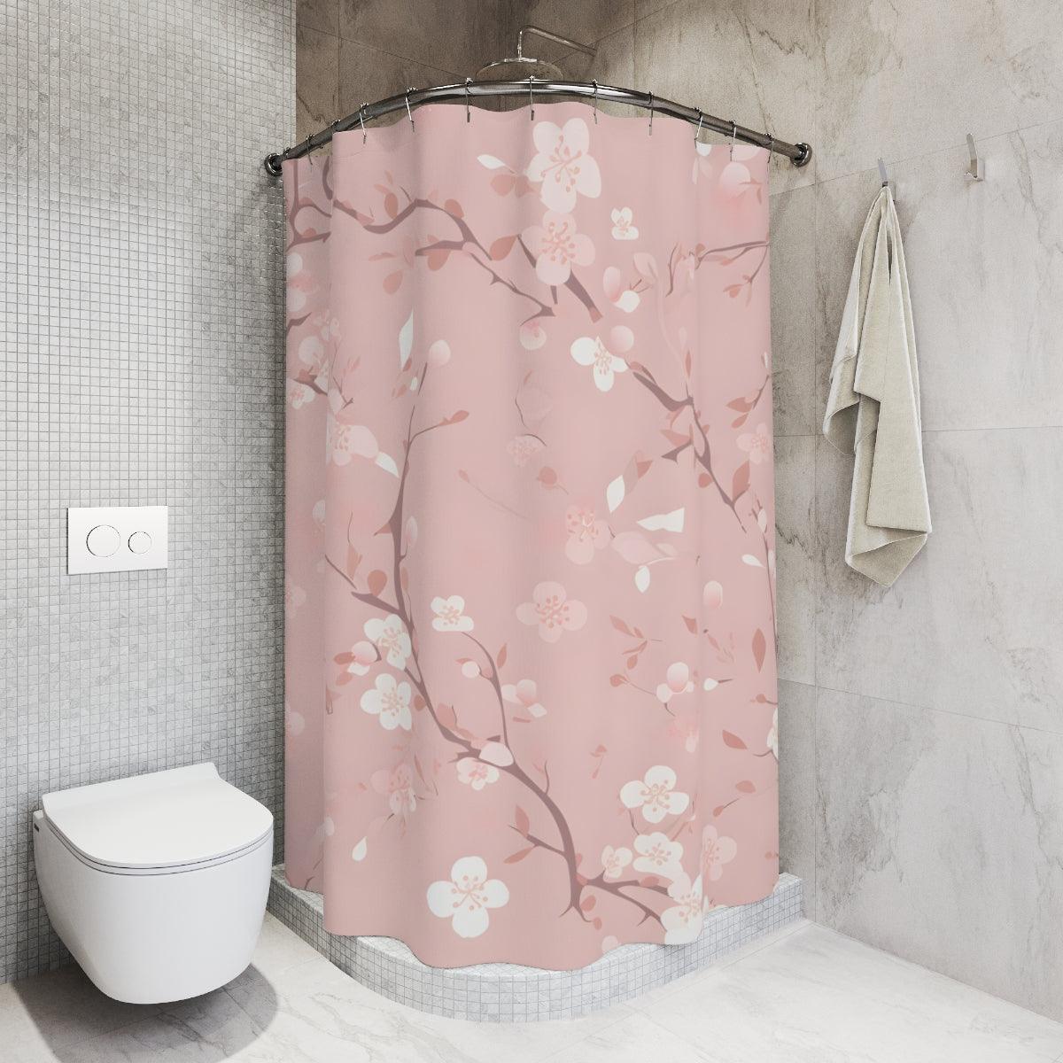 Cherry Blossom Bliss Shower Curtain