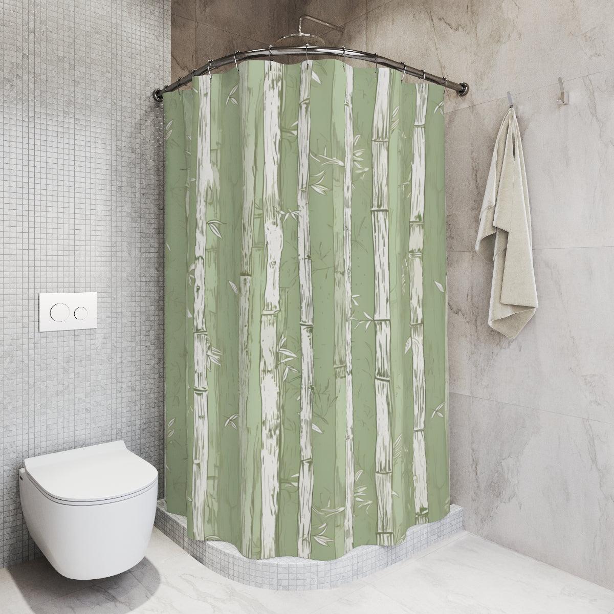 Bamboo Serenity Shower Curtain