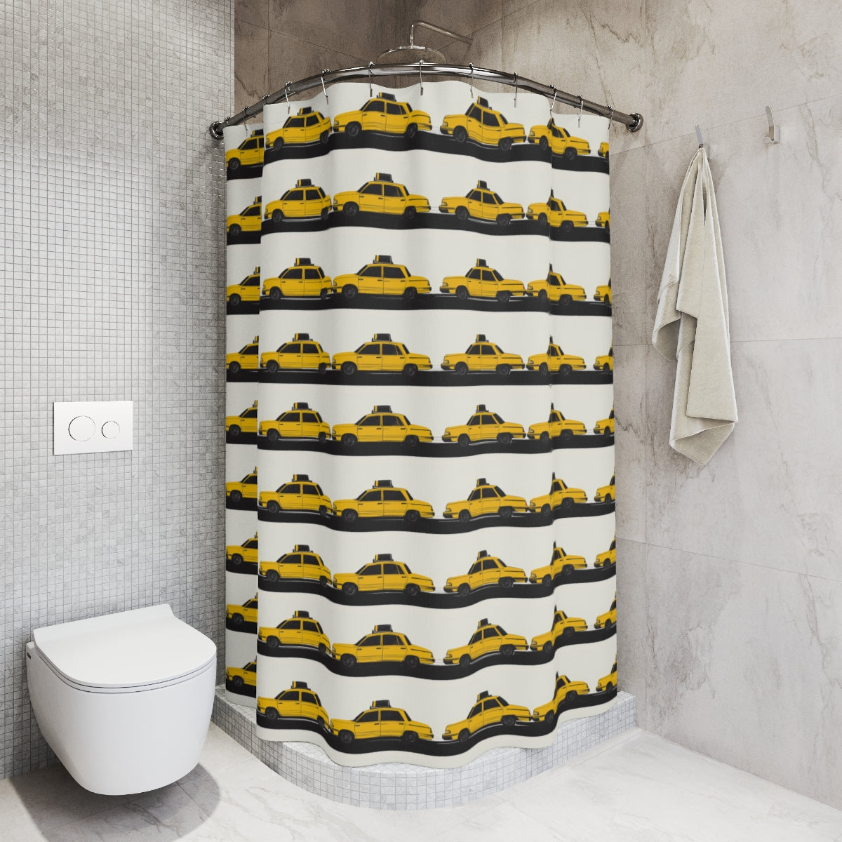 City Taxi Shower Curtain