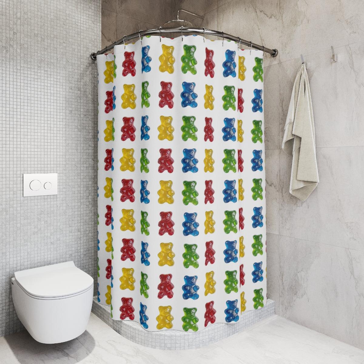 Gummy Bear Fun Shower Curtain