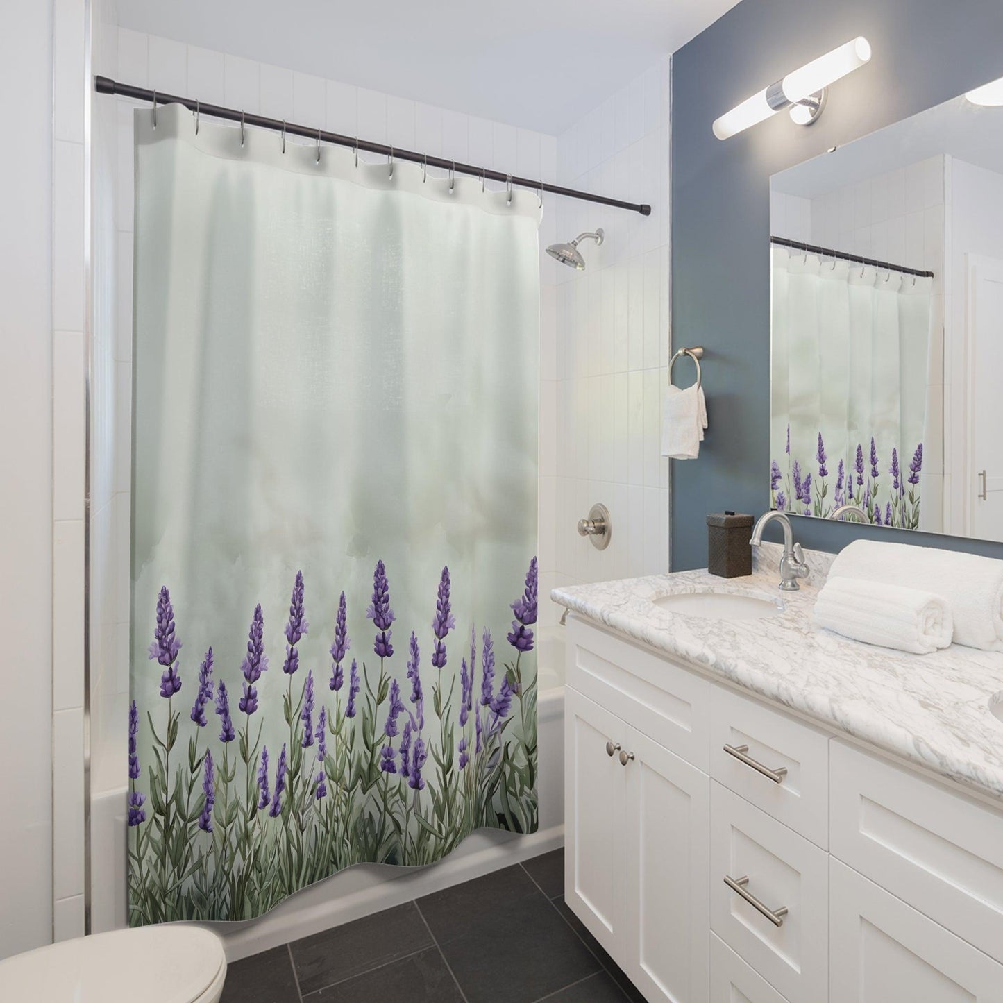 Lavender Bliss Shower Curtain