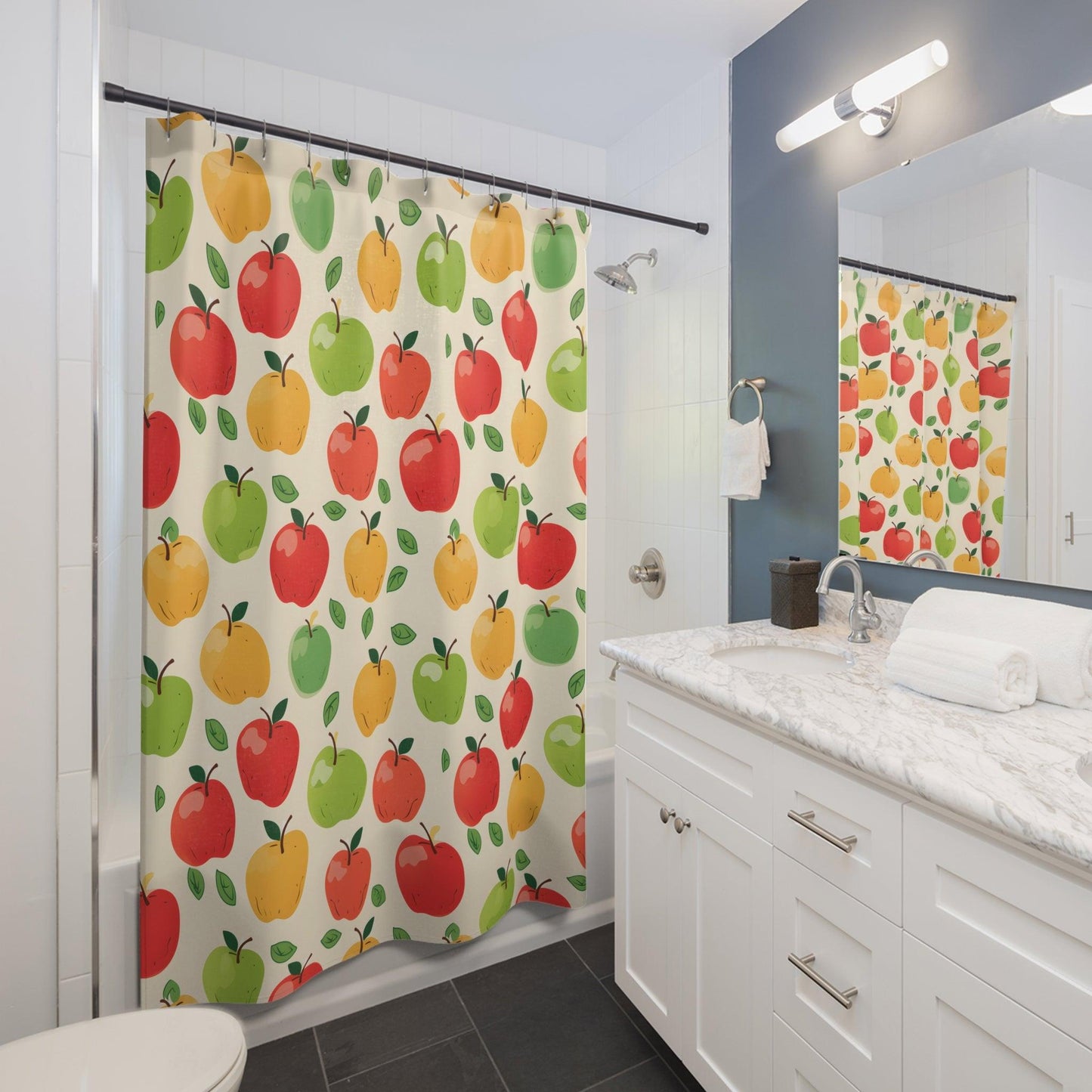 Apple Orchard Shower Curtain