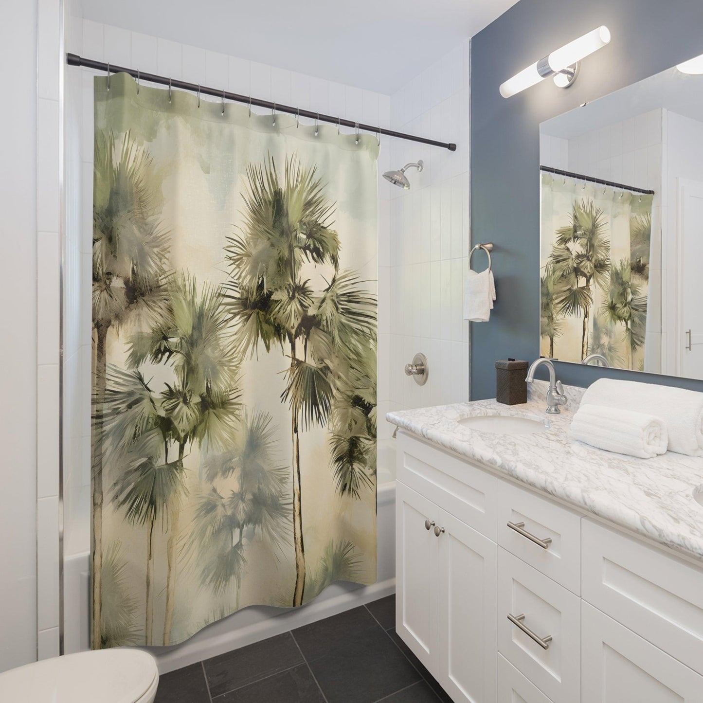 Palmetto Paradise Shower Curtain