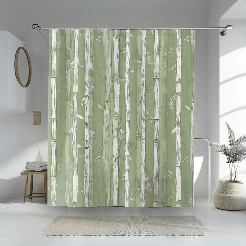 Bamboo Serenity Shower Curtain