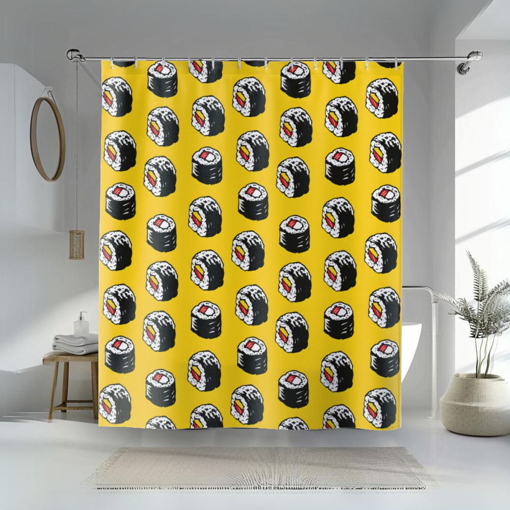 Sushi Roll Shower Curtain