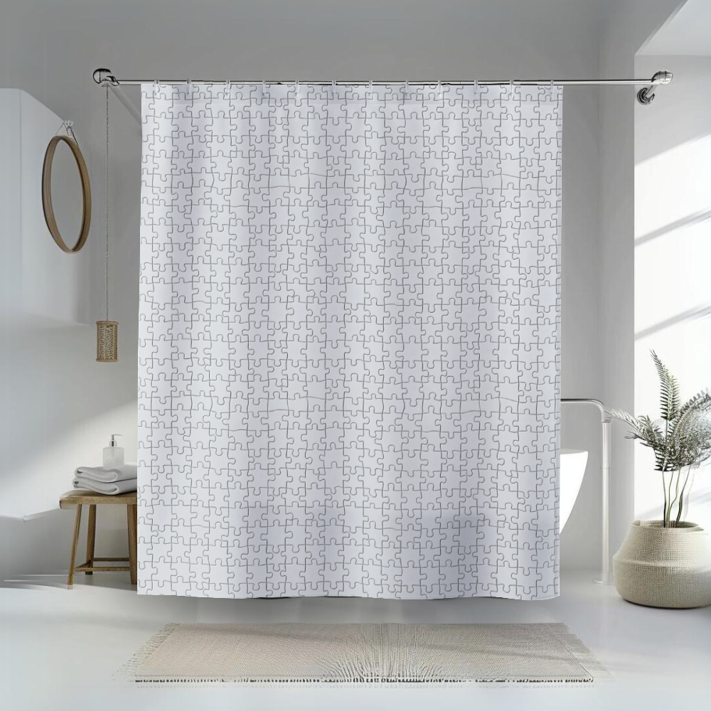 Puzzle Shower Curtains