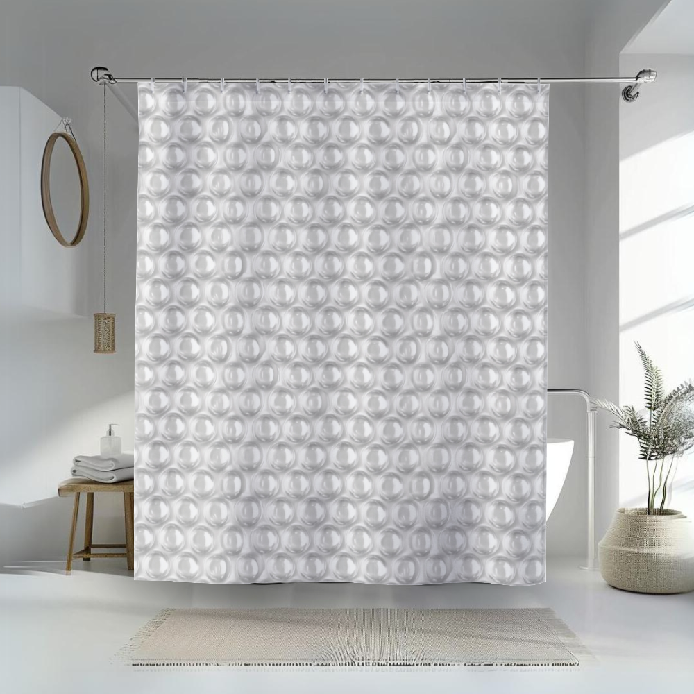 Bubble Wrap Shower Curtains