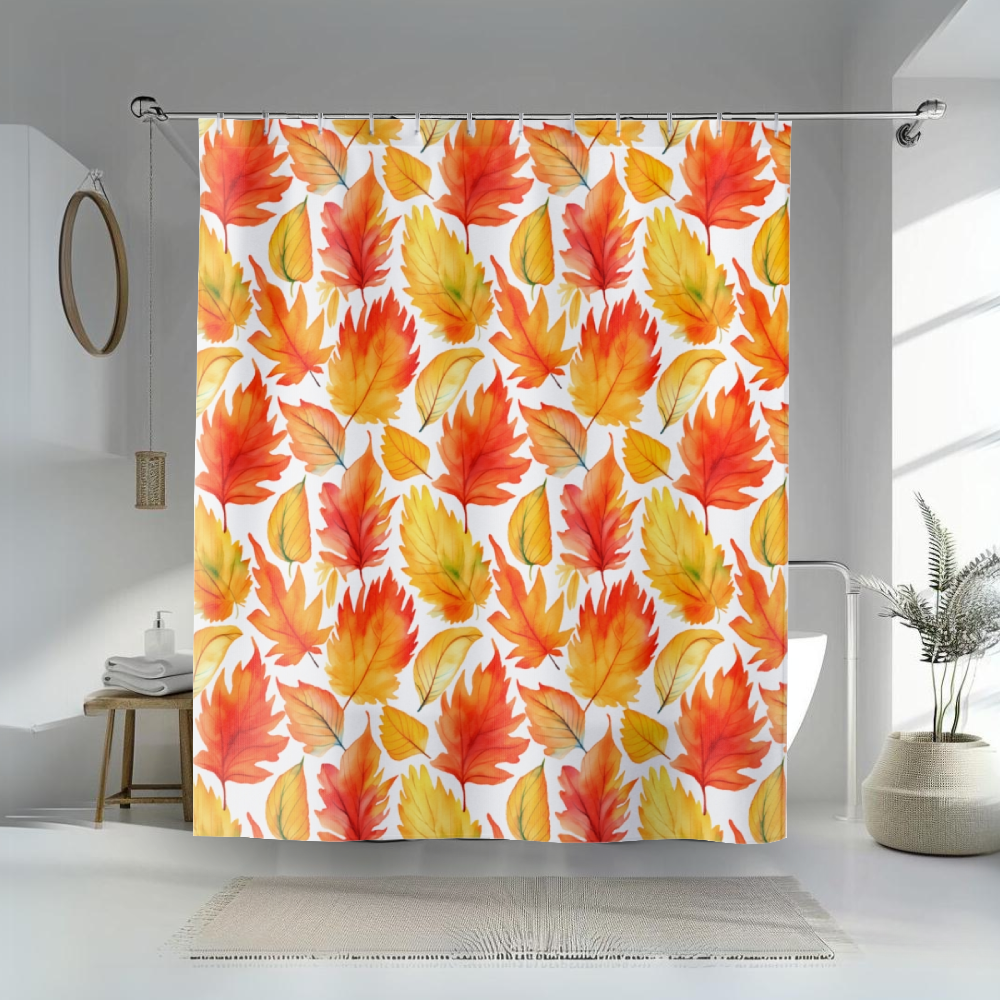 Autumn Leaves Shower Curtain