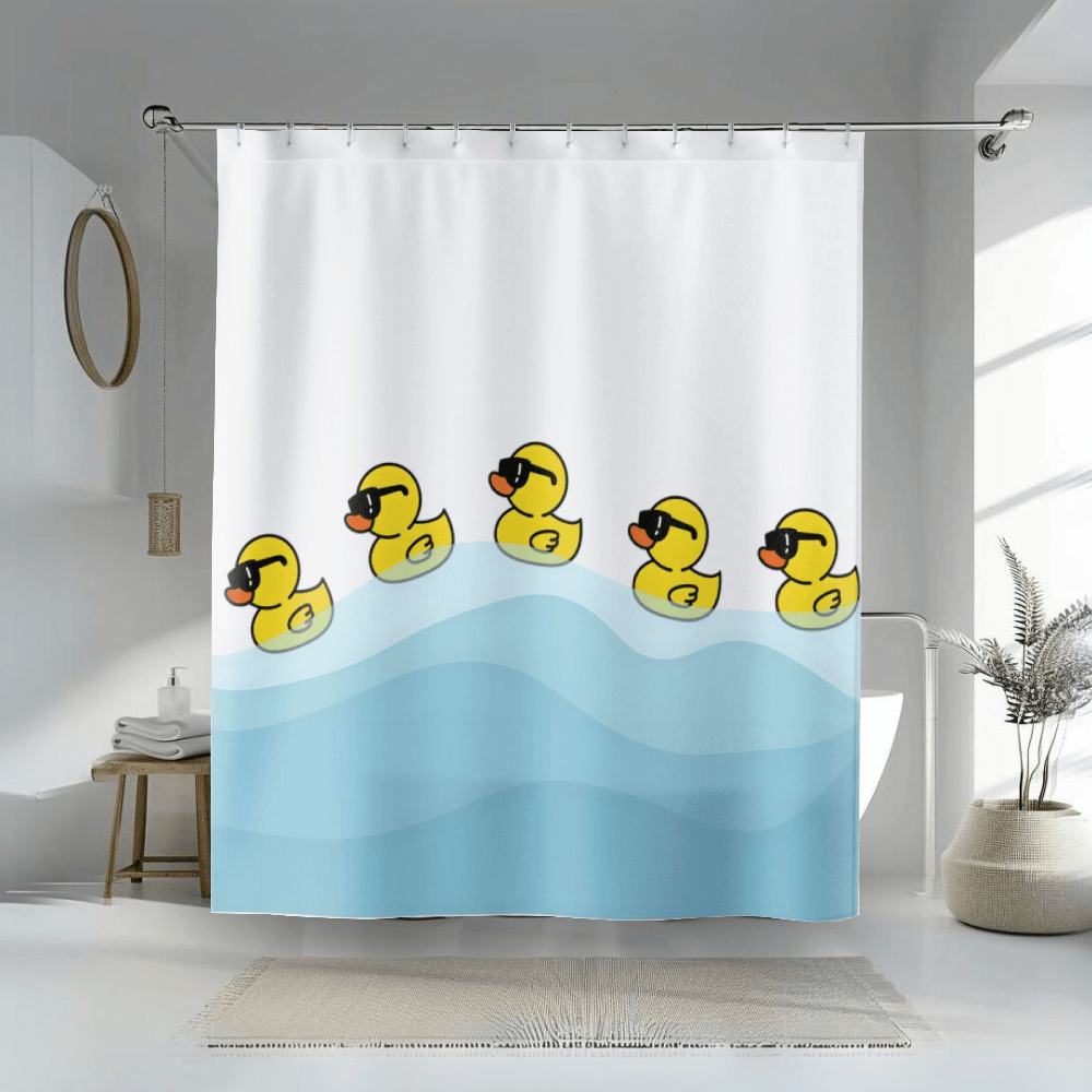 Rubber Duck Shower Curtains