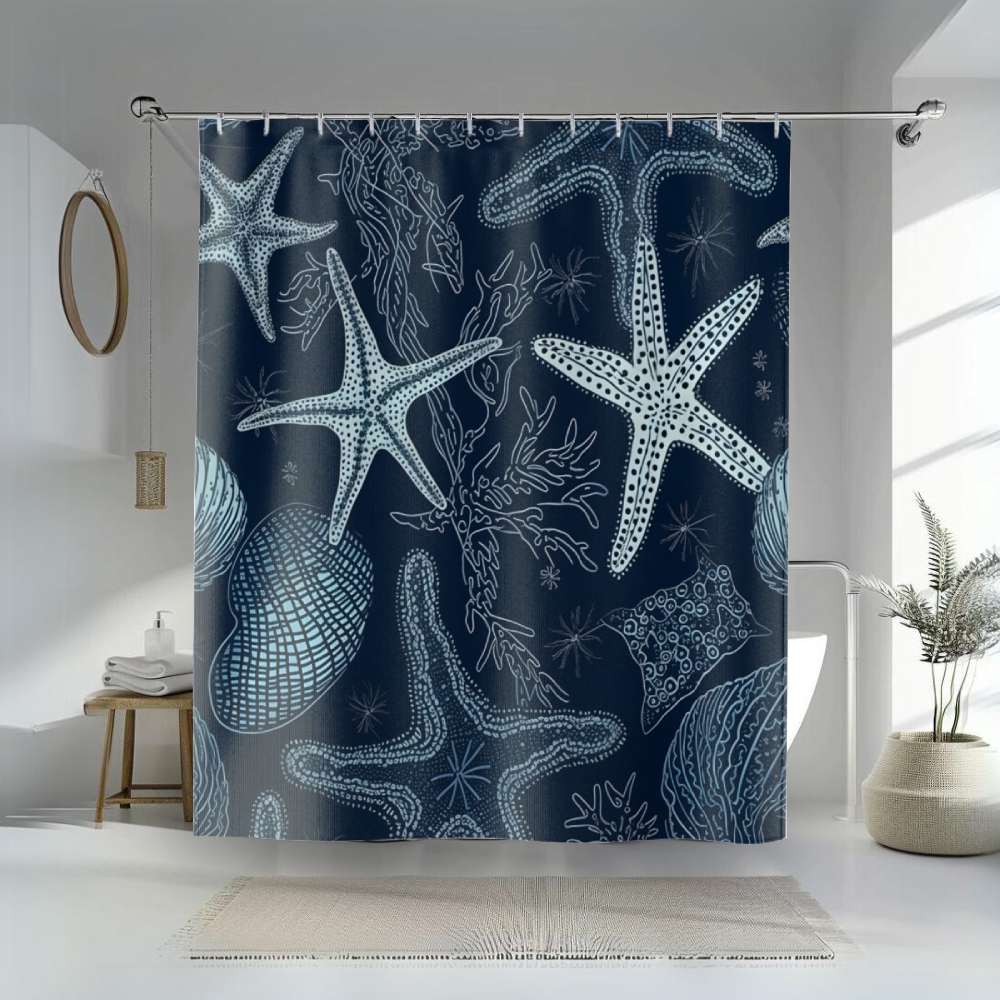 Nautical Voyage Shower Curtain