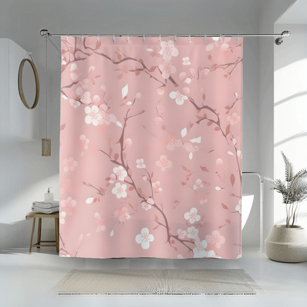 Cherry Blossom Bliss Shower Curtain