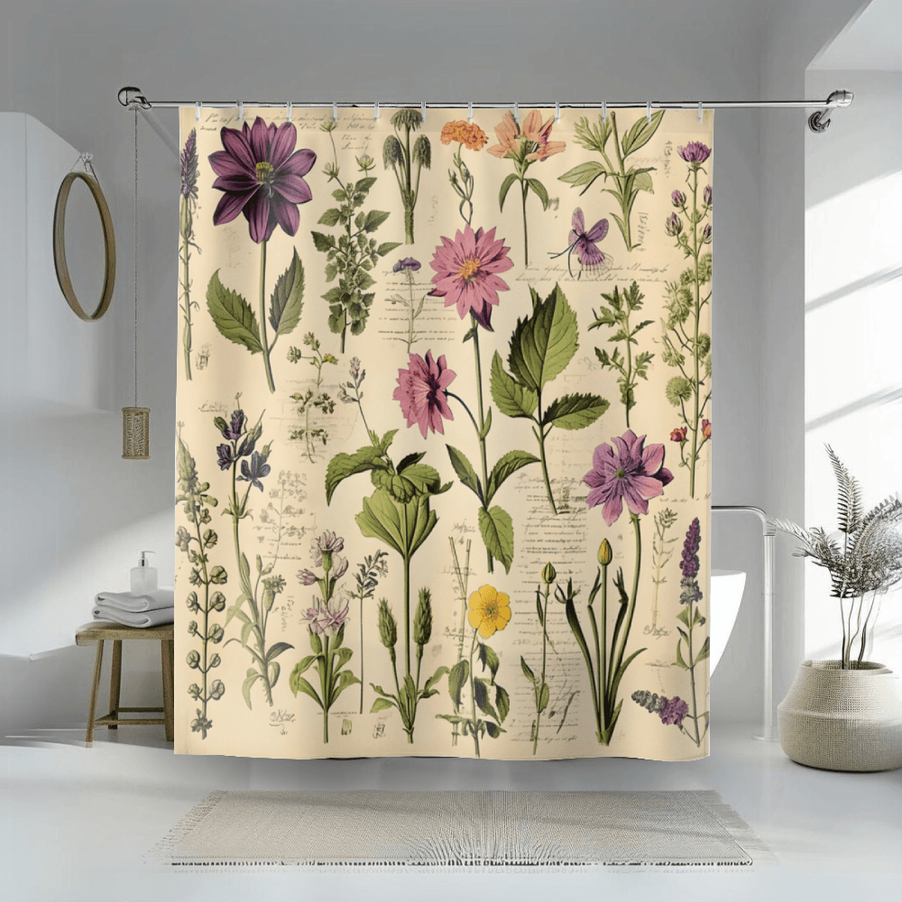 Botanical Bliss Shower Curtain