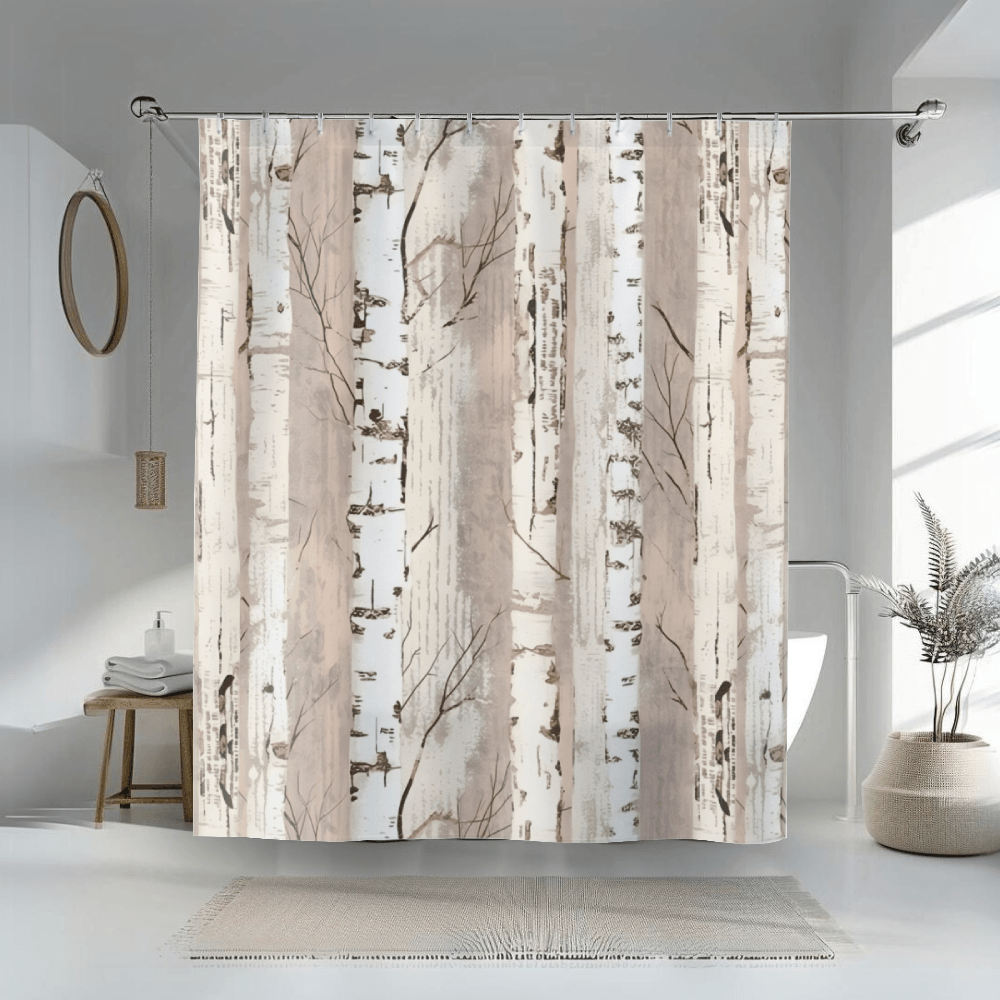 Birch Forest Shower Curtain