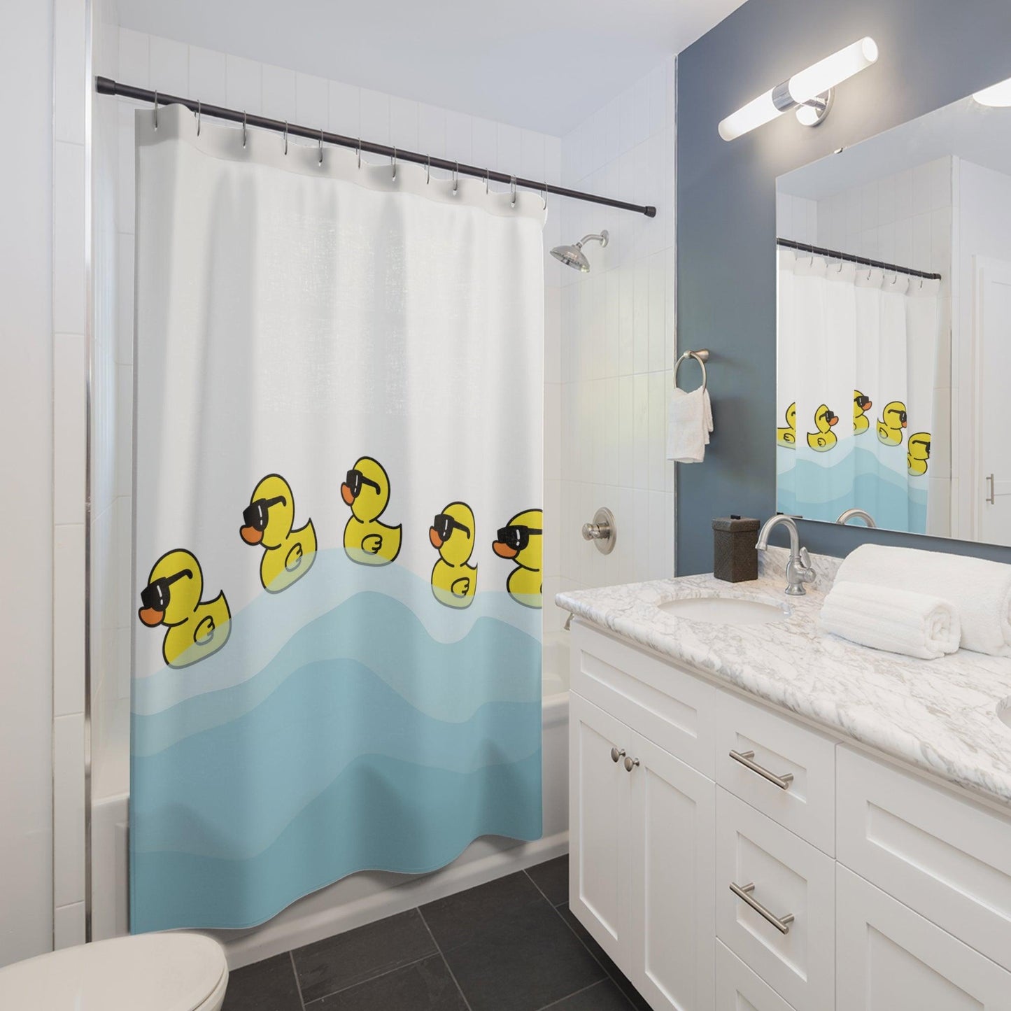 Rubber Duck Shower Curtains